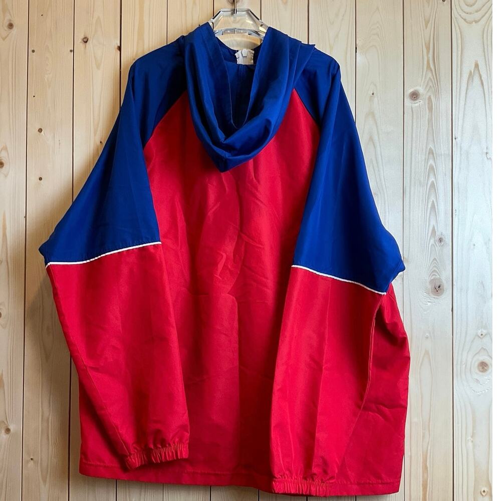 Philadelphia Phillies Men's Windbreaker Jacket, Navy Blue and Red - Size 2XL - Picture 2 of 9